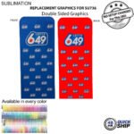 Tradeshow Factory Replacement Graphics Double-Sided Banner Design 3ft W X 90in H EuroFit Tension Fabric Slip on Cover — Ships 48hr Canada 567DDB6D7E9297ABDDFDED3D8ACCE4B9