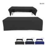 Tradeshow Factory Polycotton Twill Table Throw for 8ftTable Drape Style 3-Sided Open Back Blank Only A69EF99B29535C305ACEDF10445A7D49