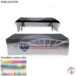 Tradeshow Factory Custom Faculty Table Cover for 8ftTable Drape Style 3-Sided Open Back Custom Faculty Names Express Options C673136C5837D14067AE64A877820746