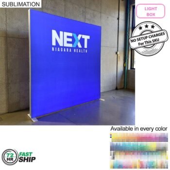72Hr Fast Ship - Backlit LED Light Box SEG Floor Display WALL Kit