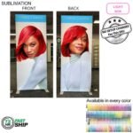 72Hr Fast Ship – Backlit LED Light Box SEG Floor Display Banner Kit