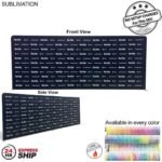 24H Express Ship 20W X 8H EuroFit Tension Fabric Straight Wall Display Kit Double Sided Graphics