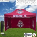 48Hr Quick Ship - Full Privacy Tent Package, 15' Sublimated Tent kit, 3 single sided Full walls 3561930F6D222CD5FD9B75D94CF319E1