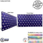 48Hr Quick Ship - 15' Straight Wall Full Height Tension Fabric Pop-up Display Kit with Wrap End Caps 48Hr Quick Ship 15 Straight Wall Full Height Tension Fabric Pop Up Display Kit With Wrap End Caps