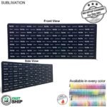 72Hr Fast Ship 20W X 8H EuroFit Tension Fabric Straight Wall Display Kit Double Sided Graphics