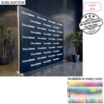 Backlit LED Light Box SEG Floor Display WALL Kit, 10’W x 8’H